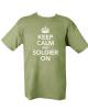 Keep Calm and Soldier On T-Shirt